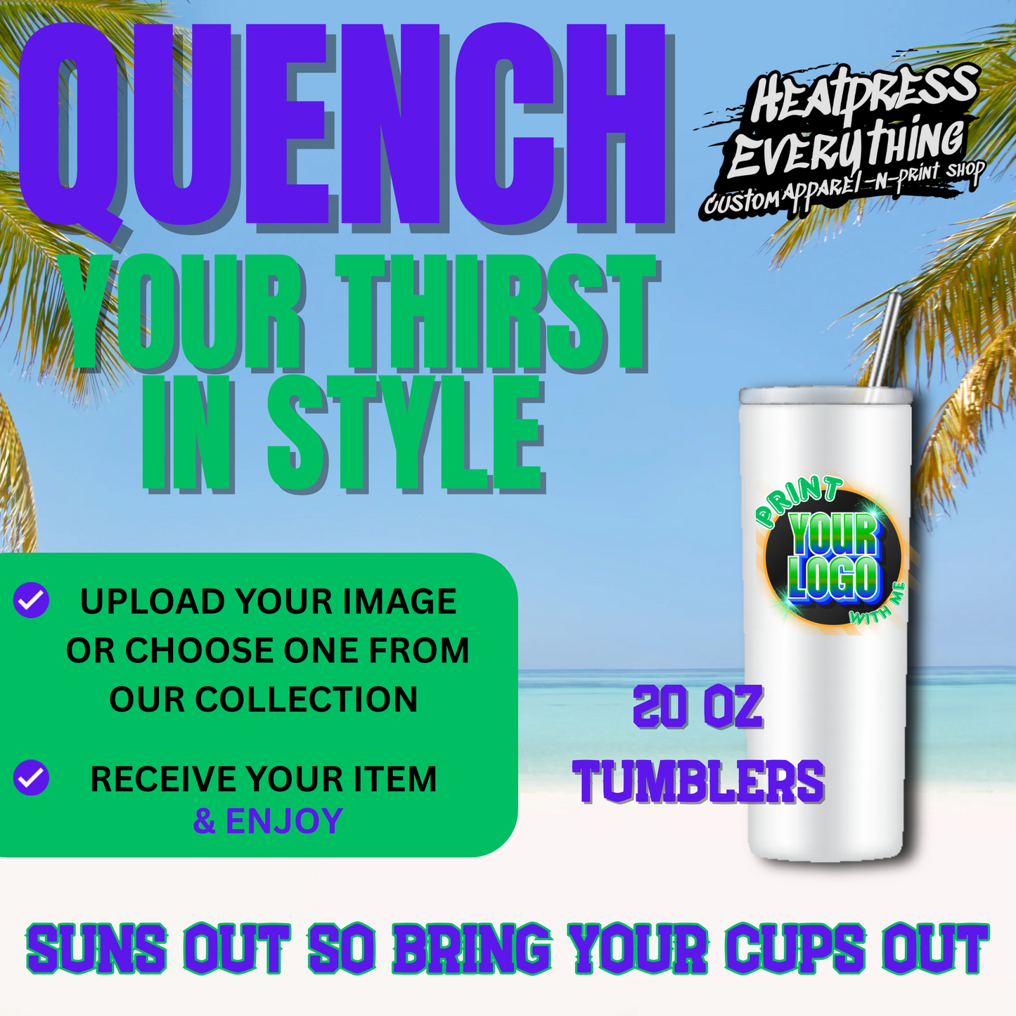 Custom 20 oz Tumbler