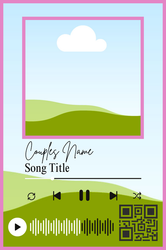 QR Code Couples Love Song Photo