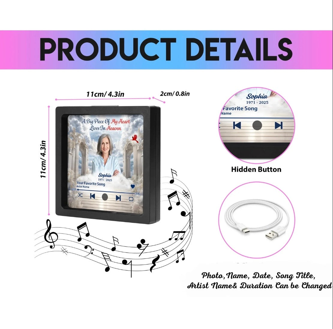 Musical Refrigerator Magnet