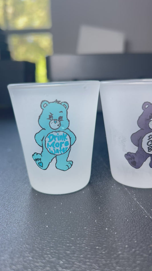 Don’t Care Bears Shot Glasses set of 4